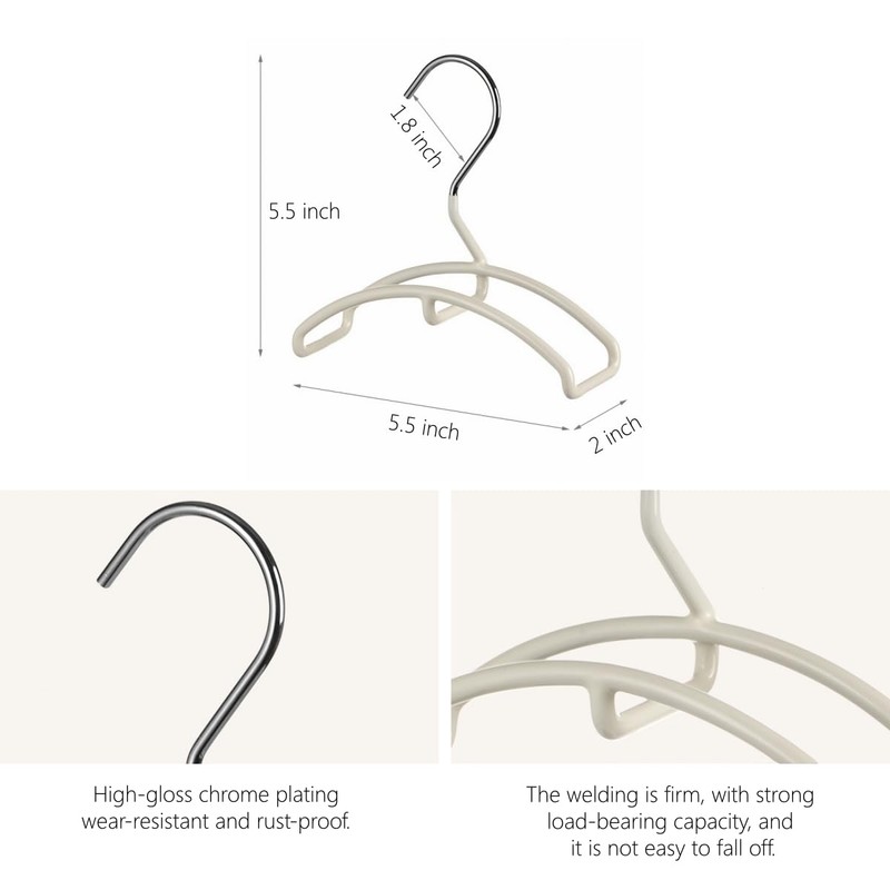 HARWAVE 4 Pack Bag Hangers, Purse Hangers for Closet, Hooks