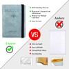 PORRASSO Passport Holder Travel Wallet RFID Blocking Card Case PU