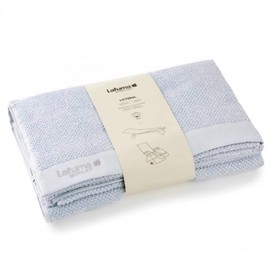 Lafuma Littoral Terry Cloth Cushion 'Embrum', Grey, Approx. 200 x 75 cm