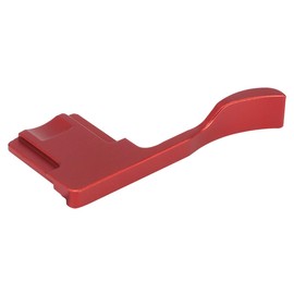 Haoge THB-GR3R Metal Hot Shoe Thumb Up Rest Hotshoe Hand Grip for RICOH GR III GRIII GR3 Camera Red