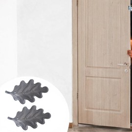 Qianly 2X Door Stoppers Doorstops for Bottom of Door Cast Iron Door Stops for Floor Creative