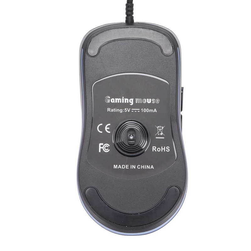 Mouse RGB Light USB 7200DPI 10 Lights Comfortable Grip Good