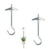 JFGDVW 2 Pcs Ceiling Hooks for Hanging Plants, Stainless Steel