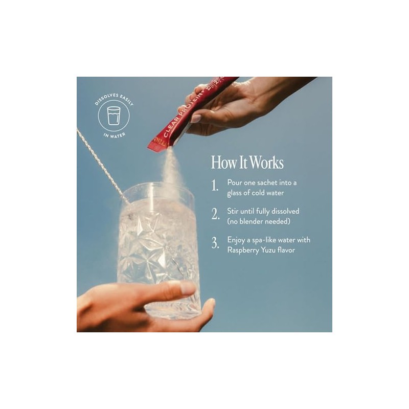Arrae Clear Protein – Natural Protein Supplement, Smooth Texture, Easy