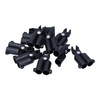 10PCS A-Type Connecting Joint Fixed Clip Plant Supports Fixing Stakes