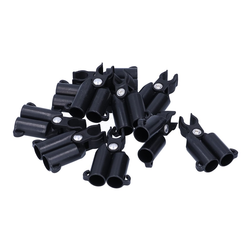 10PCS A-Type Connecting Joint Fixed Clip Plant Supports Fixing Stakes
