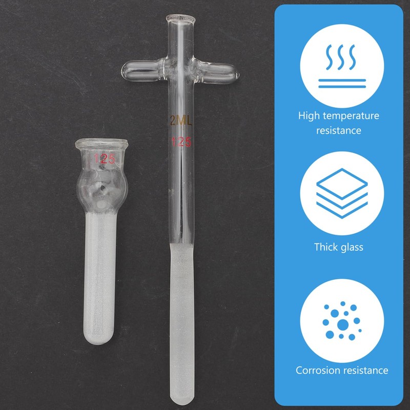 ULTECHNOVO Glass Tissue Grinder Homogenizer with Pestle 2Ml Cell Sample