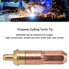 5Pcs Propane Cutting Torch Tips Plum Ring Shape Consumables Accessories