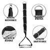 J Bryant Fitness Metallic Multi D-Ring Gym Handles Ultra-Durable Aluminum