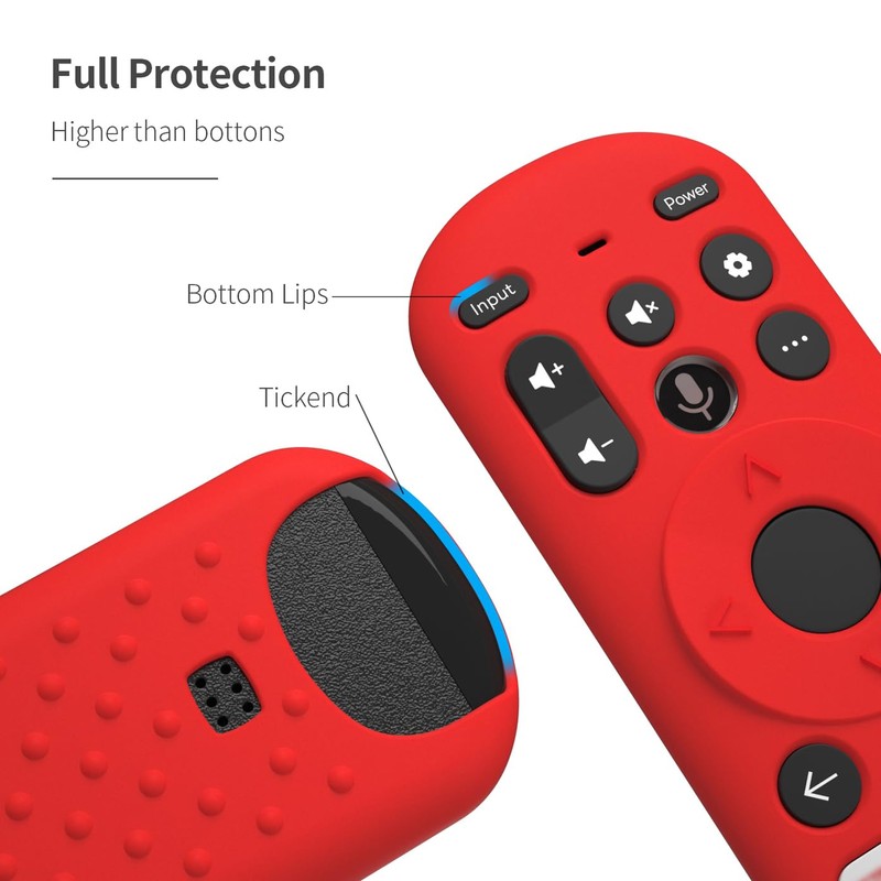 AKSHFETH Remote Control Cover for Xumo Steam Box Remote Silicone
