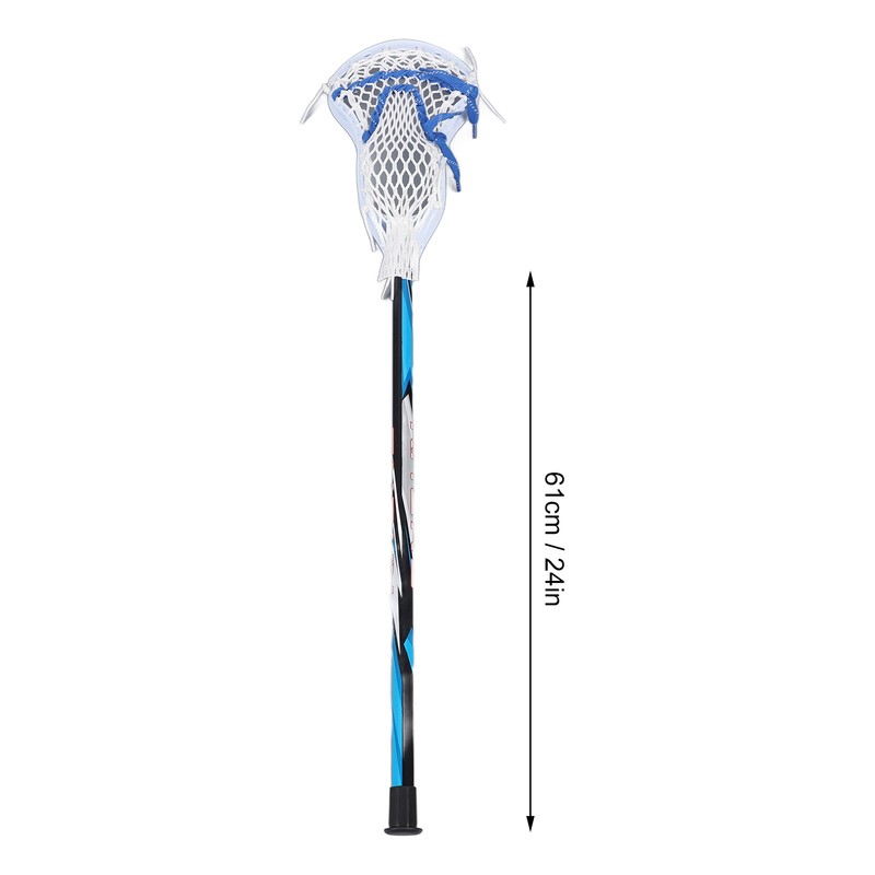 24in Lacrosse Stick with White Mesh Pocket Ball Aluminium Alloy