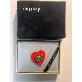 Destino Vintage Virgo Gold Filled Tie Tac New in Box