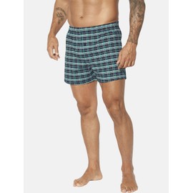 Jan Vanderstorm Herren 3er Pack Boxershorts Lufried dunkelblau, 12