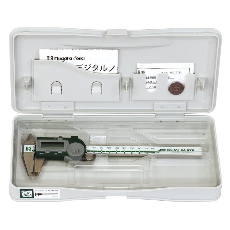 Niigata Seiki SK Digital Caliper 5.9 inches (150 mm) GDCS-150