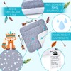 Balbina® Changing Mat Waterproof Changing Mat Cotton 60 x 70