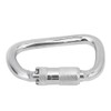 40Cr Steel 45KN D Shaped Hanging Buckle Carabiner Clip for
