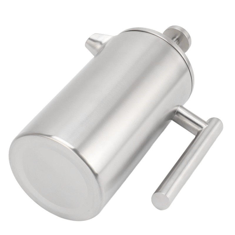 French Press Coffee Maker Dishwasher Safe Double Wall Insulated Rust