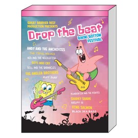 Sunstar Stationery SpongeBob Memo A6 B Pattern S2839822