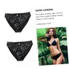 FRCOLOR 1Pc High Waist Patent for Women Breathable Comfortable Soft