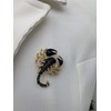 Scorpion Brooch Animal Brooch K14 Scorpion Brooch Pin, Metal