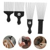 Healeved Professional Hair Styling Tool Set 4 Pcs Metal Afro