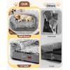 Dog Beds for Jumbo Dogs, 47.5"x35"x7.6", Removable and Washable Cover,
