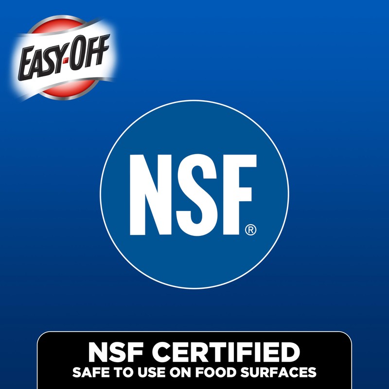 Easy-Off Fume Free Oven Cleaner Spray, Lemon, 24oz, Removes Grease