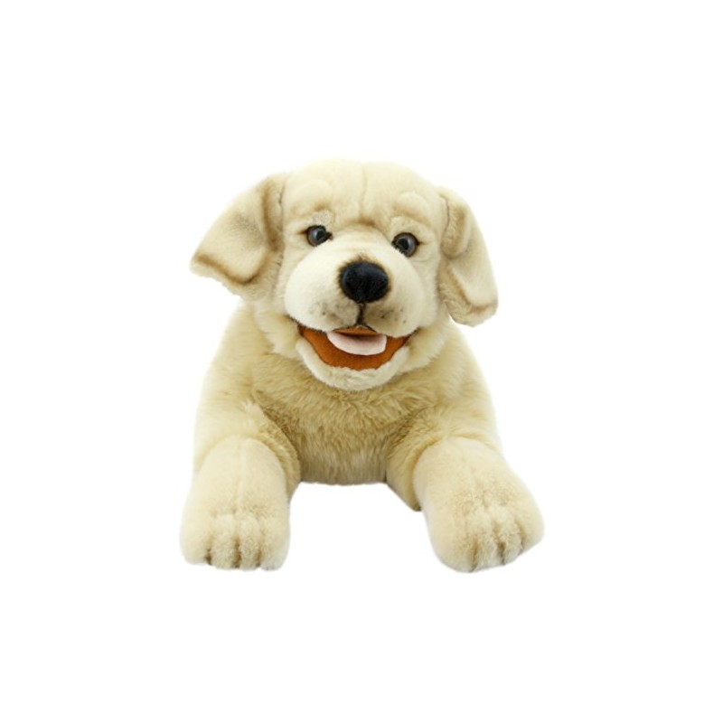 The Puppet Company Playful Puppies Labrador - Yellow Hand Puppet,