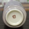 Tea Cups, Stylish Kutani Ware Yunomi (Yunoki), Silver and Purple