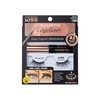 KISS Magnetic False Eyelashes and Eyeliner, ‘Entice’, 12mm, Easy to