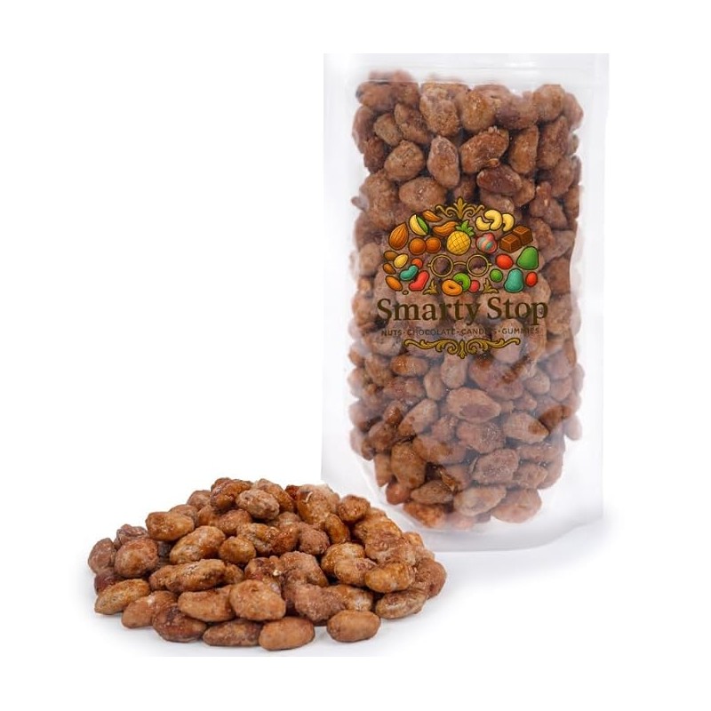 Smarty Stop Toffee Coated Almonds Sweet Crunchy Caramelized Nuts Snack