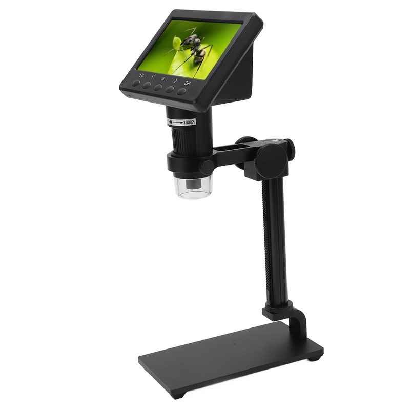 4.3in LCD Digital Microscope High Definition 1000X USB Video Microscopes