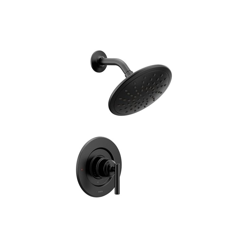 Moen Gibson Posi-Temp Pressure Balancing Modern Shower Trim with 8-Inch