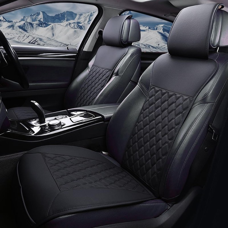 LUSRAIT Universal Seat Cushion, Comfortable Seat Cover with Full Back