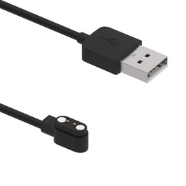 Smart Watch Chargers Compatible for FITVII HM78 HM68 HM58 HM57 H56, Iaret I18, Morepro HM57 HM78, Parsonver SR1 Replacement Charging Cable 60cm, 2Pack (Black&Black)