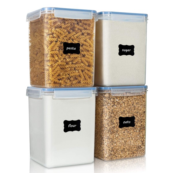 Vtopmart Large Food Storage Containers 5.2L / 175oz, 4 Pieces