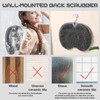 YVPSI Shower Foot & Back Scrubber, Wall Mounted Massage Pad,
