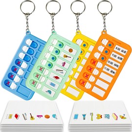 Forgotten Items Checker, Set of 4, Checklist, Things Checklist, Checklist, Habits, Confirmation, Cleanup, Belongings, Forgotten Items, Daily Work, Elderly Care, Forgotten Things Prevention, Checker