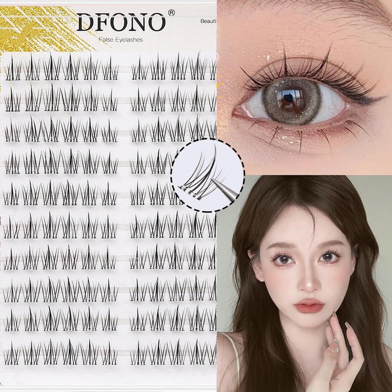 False Eyelash Parts, Large Capacity, High Quality Fiber, Natural, Popular,