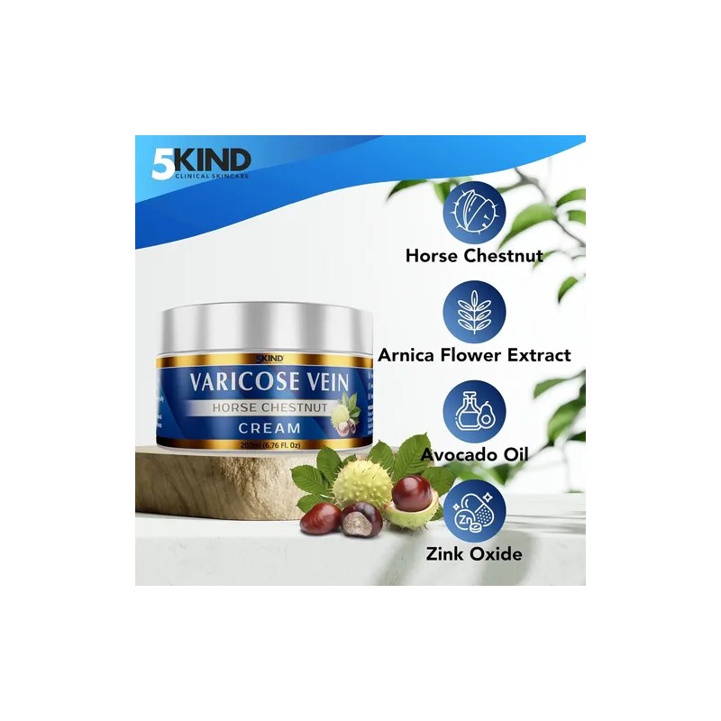 Crema Profesional Para Varices (190 Ml) - Tratamiento Para V