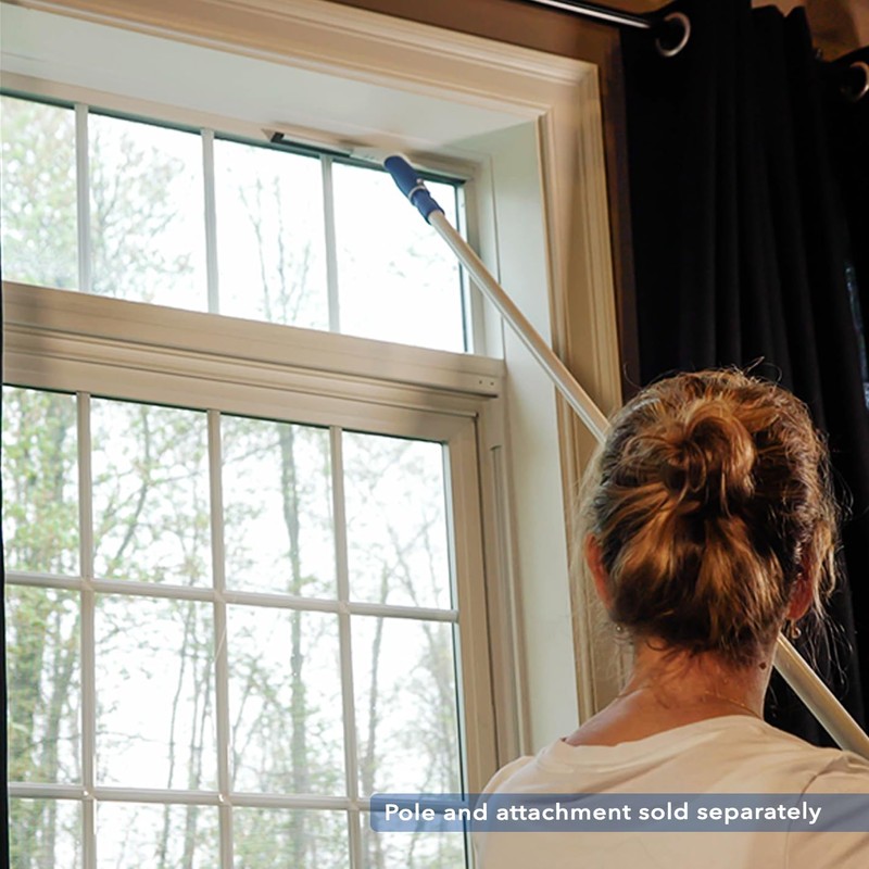 Unger 12” Glass & Surface Squeegee – Multipurpose Rubber Blade