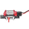 RC Car Metal Winch with Remote Controller Accessories fit for