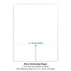 PrintWorks Professional 3 1/4" Perforated Paper, 500 Sheets, 24 lb,