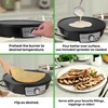 Nutrichef Electric Crepe Maker Pan & Griddle - 12 Inch