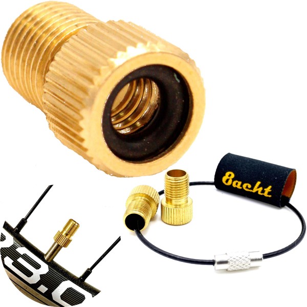 French Bicycle Valve Adapter I Key Fob I SV Sclaverand,