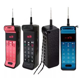 Maíz 10pzs Bocina Bluetooth Recargable Usb Diseño Teléfono Radio