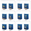 ORNACELE 24PCS Eid Mubarak Gift Bags with Blue Gold Tissue