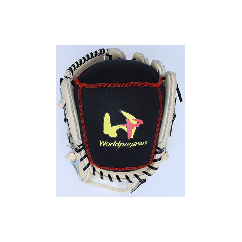World Pegasus Grab Pillow (Grab Pillow) 90RB (Black/Rainbow) Baseball Glove