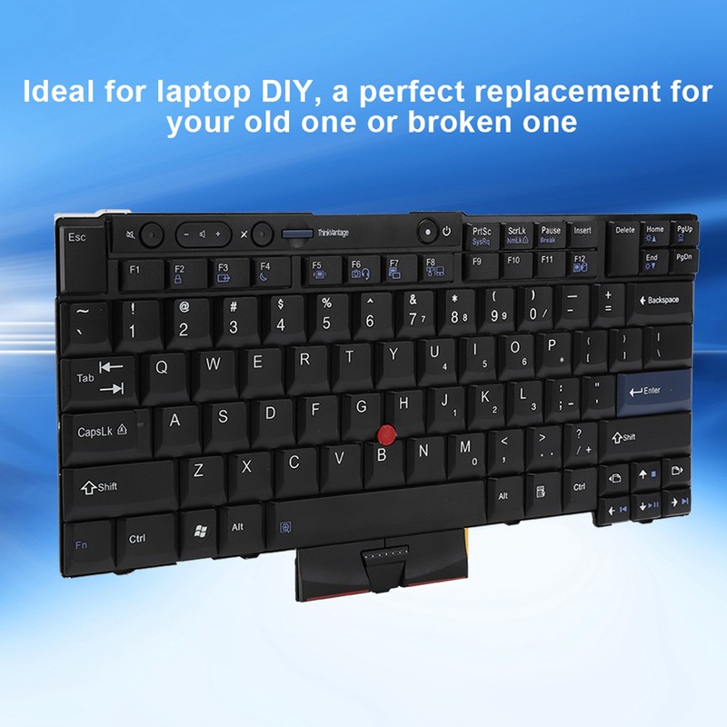 For Lenovo IBM T410/T410S/T400S/T520/T420/X220/T510/W510 Laptop Replace Keyboard