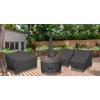 Porch Shield Fire Pit Cover - Waterproof 600D Heavy Duty